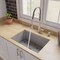 Alfi Brand Gray Matte 27"x18" Fireclay Undermount/Drop In Firelcay Kitchen Sink ABF2718UD-GM - alternate 3